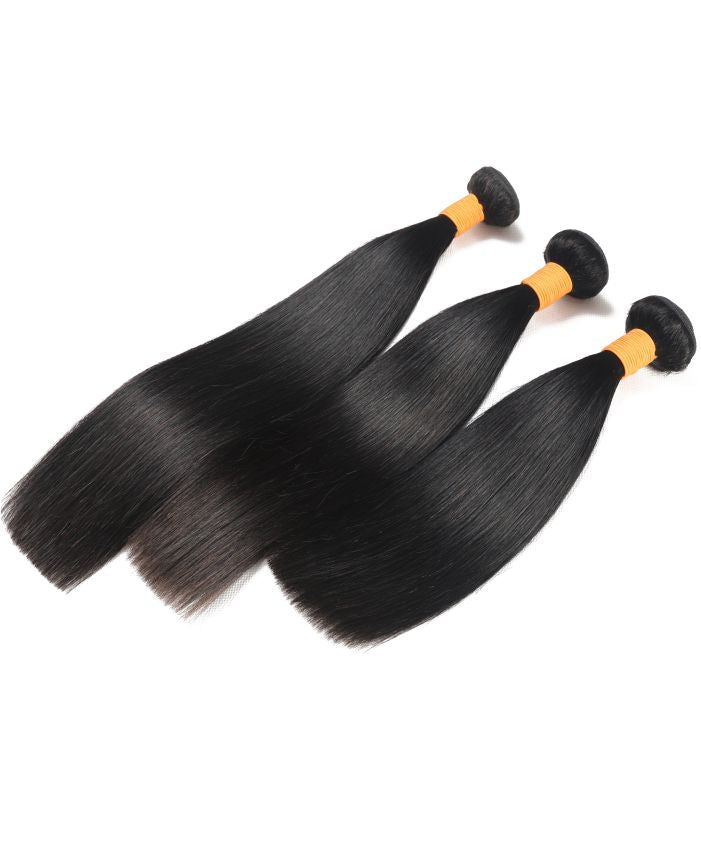 3 Extension Cheveux Tissage Soyeux Lisses Dégradées