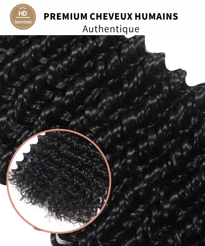 perruque cheveux  ouclee noir vintage petit  11