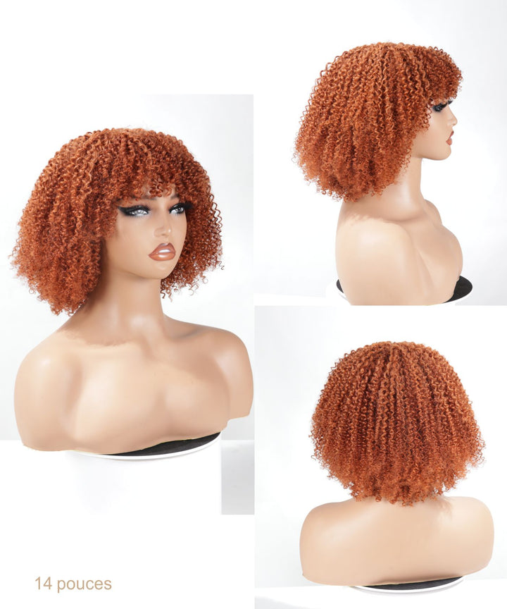 Perruque Afro Curly Premium Sans Colle - GLAMMANE 2